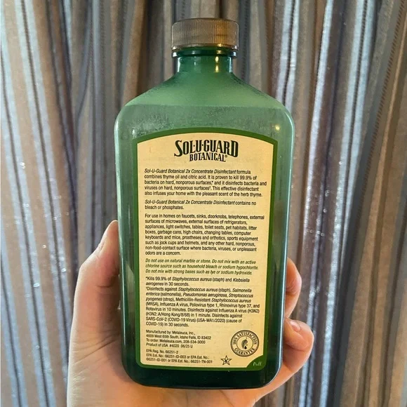 NWT SoluGuard Botanical Cleaner and Bottle Set - Picture 3 of 8